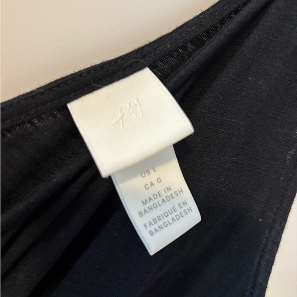 H&M Black Wrap Dress - Picture 3 of 3